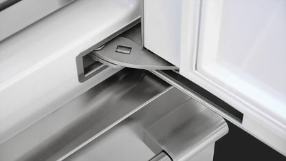 Fulgor Milano 36 Inch Built-In Bottom Freezer Refrigerator, Stainless Steel ITECH APPLIANCES