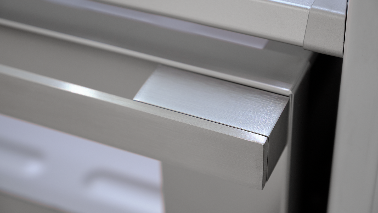 Fulgor Milano 700 Series 36 in. 18.5 Cu. Ft. Stainless Steel Counter Depth Bottom Freezer Refrigerator