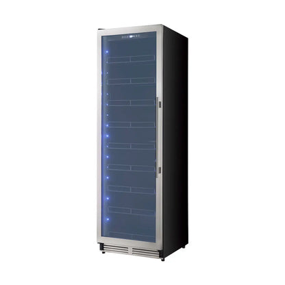 Forno Cesinali 24-Inch Built-In Beverage Cooler, 15.8 cu.ft, Stainless Steel, Dual Temperature Zones, LED Interior Lighting, Adjustable Shelves FORNO