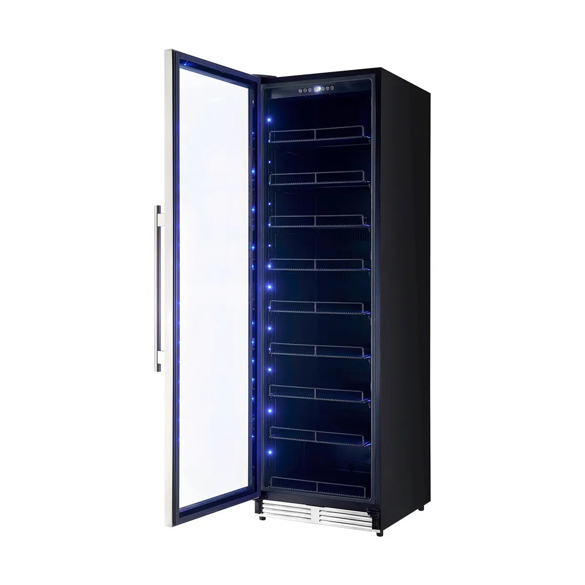 Forno Cesinali 24-Inch Built-In Beverage Cooler, 15.8 cu.ft, Stainless Steel, Dual Temperature Zones, LED Interior Lighting, Adjustable Shelves FORNO