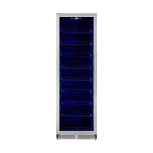 Forno Cesinali 24-Inch Built-In Beverage Cooler, 15.8 cu.ft, Stainless Steel, Dual Temperature Zones, LED Interior Lighting, Adjustable Shelves FORNO