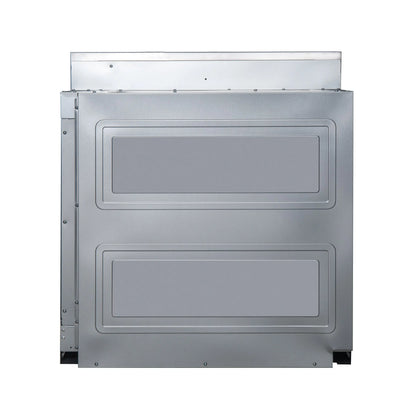 Forno Asti 30-Inch French Door Electric Wall Oven in Stainless Steel, 3.68 cu. ft. True Convection, 3,600W, Air Fry, Sous Vide, Self-Clean FORNO