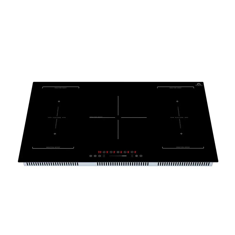 Forno Ornonzo 36-Inch Induction Cooktop, 5 Zones, 2 Flex-Zones, 10,200W Total Power, Touch Control, 9 Power Levels FORNO