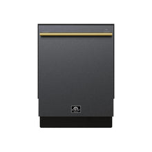Forno Romano Espresso 24-Inch Built-In Dishwasher, Black Finish, Stainless Steel Tub, 49 dBA, Energy Star Certified FORNO