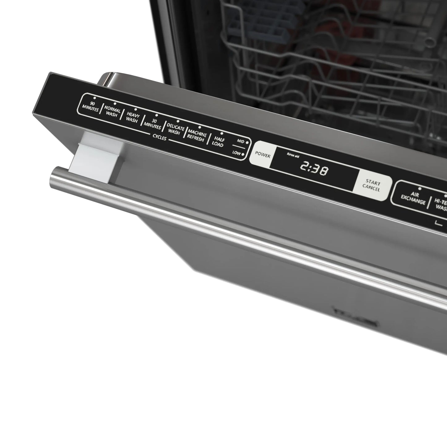 Forno Romano 24-Inch Built-In Dishwasher, Stainless Steel Finish, Stainless Steel Tub, 49 dBA, Energy Star Certified FORNO