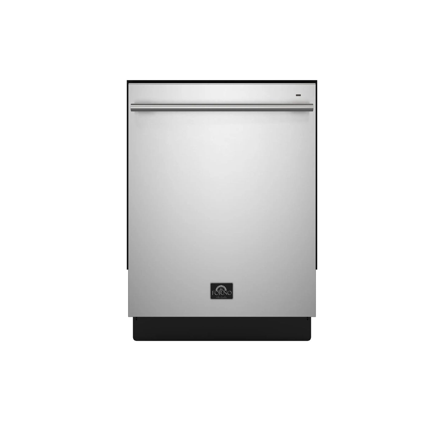 FORNO Premium 4-Piece Kitchen Bundle - 30" Electric Range, 30" Range Hood, 31" French Door Refrigerator, 24" Built-In Dishwasher, Stainless Steel - FBDL-010-01US FORNO
