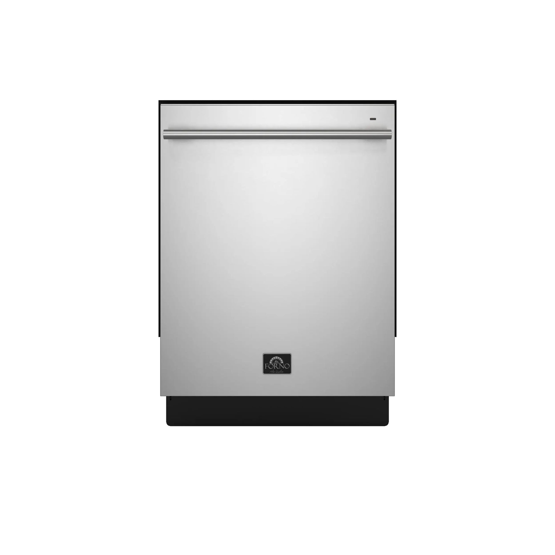 FORNO Premium 4-Piece Kitchen Bundle - 30" Electric Range, 30" Range Hood, 31" French Door Refrigerator, 24" Built-In Dishwasher, Stainless Steel - FBDL-010-01US FORNO