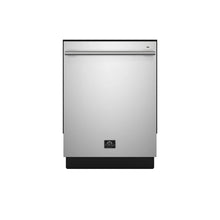 FORNO Premium 4-Piece Kitchen Bundle - 30" Electric Range, 30" Range Hood, 31" French Door Refrigerator, 24" Built-In Dishwasher, Stainless Steel - FBDL-010-01US FORNO