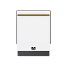 Forno Romano Espresso 24-Inch Built-In Dishwasher, White Finish, Stainless Steel Tub, 49 dBA, Energy Star Certified FORNO