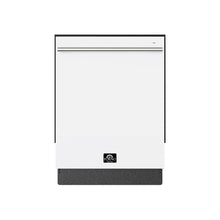 Forno Romano Espresso 24-Inch Built-In Dishwasher, White Finish, Stainless Steel Tub, 49 dBA, Energy Star Certified FORNO