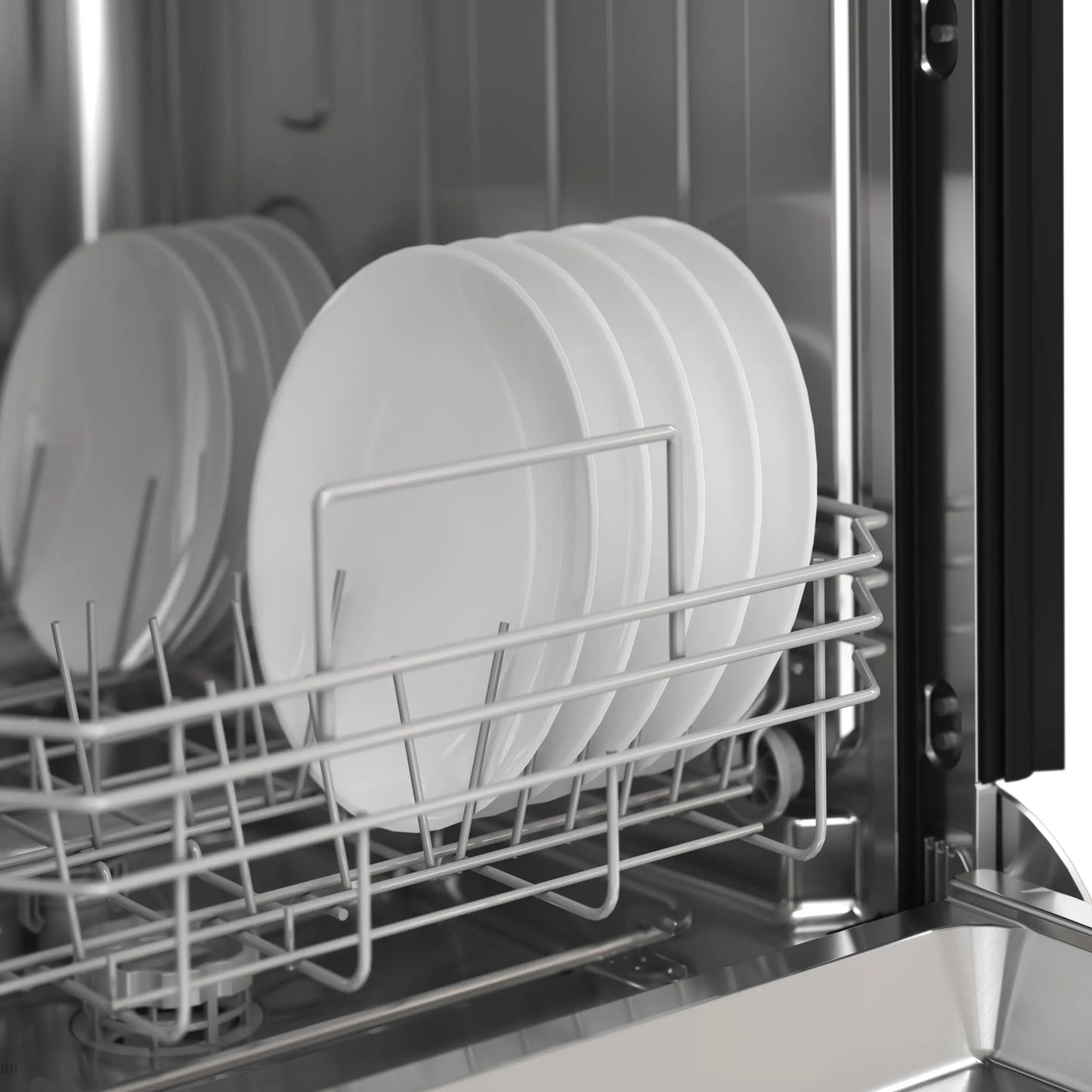 Forno Polo 18-Inch Built-In Stainless Steel Dishwasher, 8 Place Settings, ENERGY STAR Certified, 52 dBA FORNO