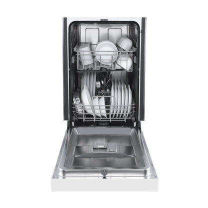 Forno Polo 18-Inch Built-In White Dishwasher, 8 Place Settings, ENERGY STAR Certified, 52 dBA FORNO
