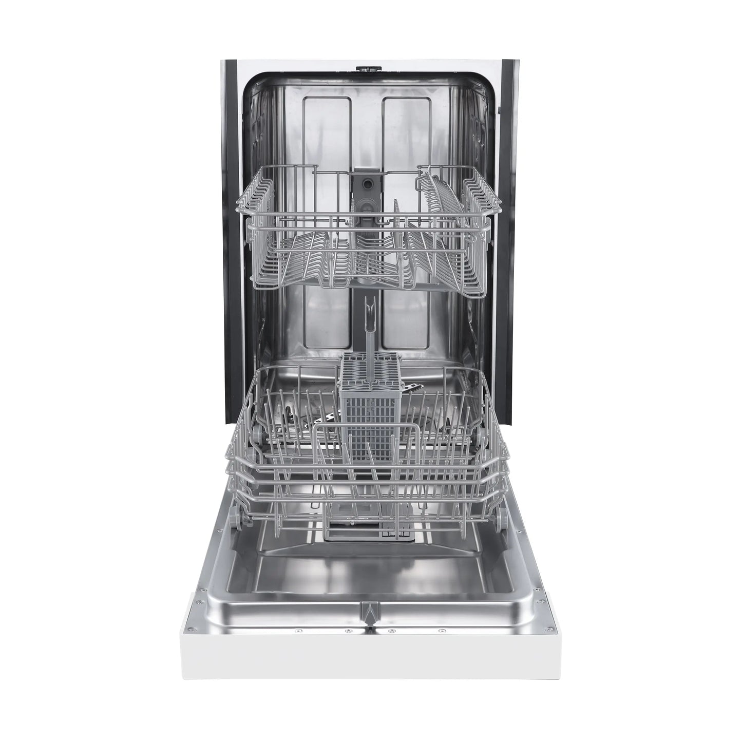 Forno Polo 18-Inch Built-In White Dishwasher, 8 Place Settings, ENERGY STAR Certified, 52 dBA FORNO