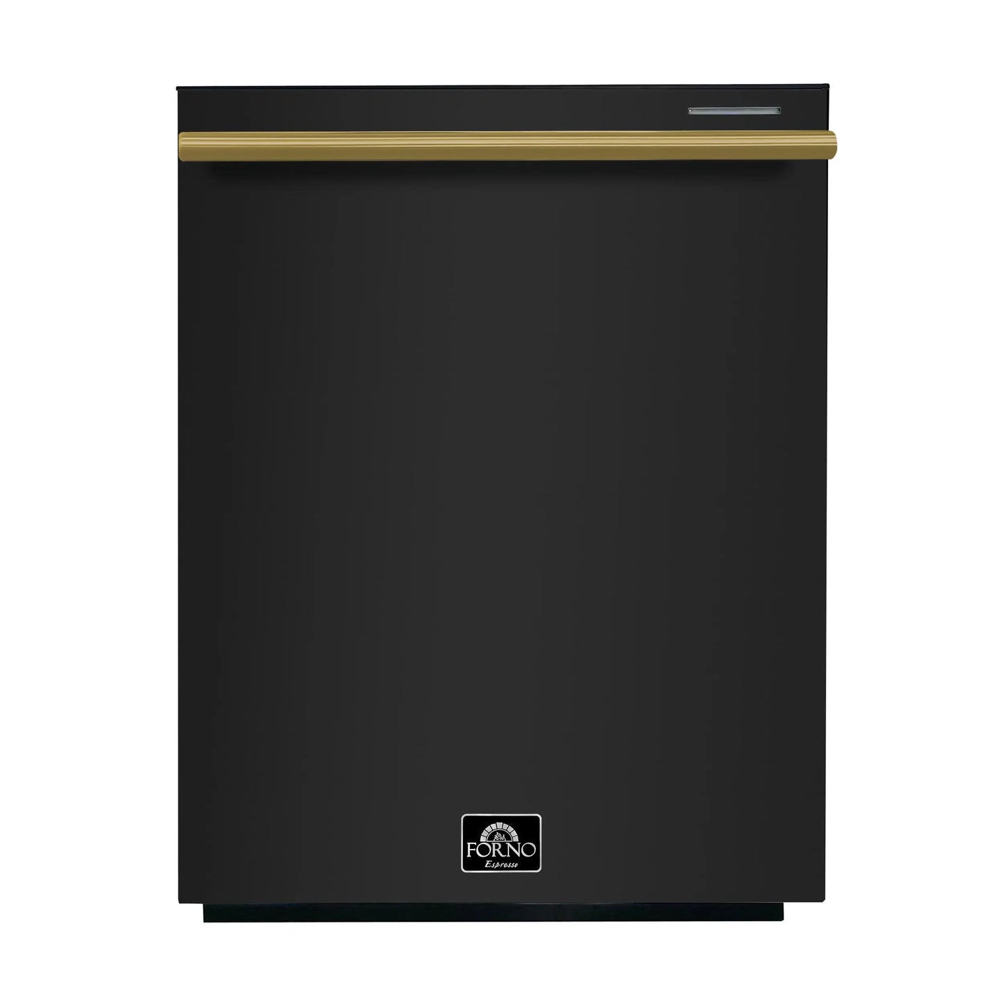 Forno Pozzo 24-Inch Built-In Tall Tub Top Control Dishwasher, Black, 49 dBA, Soil-Sensing Capable, ENERGY STAR FORNO