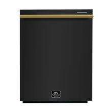 Forno Pozzo 24-Inch Built-In Tall Tub Top Control Dishwasher, Black, 49 dBA, Soil-Sensing Capable, ENERGY STAR FORNO