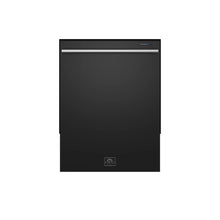 Forno Pozzo 24-Inch Built-In Tall Tub Top Control Dishwasher, Black, 49 dBA, Soil-Sensing Capable, ENERGY STAR FORNO