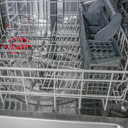 Forno Pozzo 24-Inch Built-In Tall Tub Top Control Dishwasher, Stainless Steel, 49 dBA, ENERGY STAR Certified FORNO