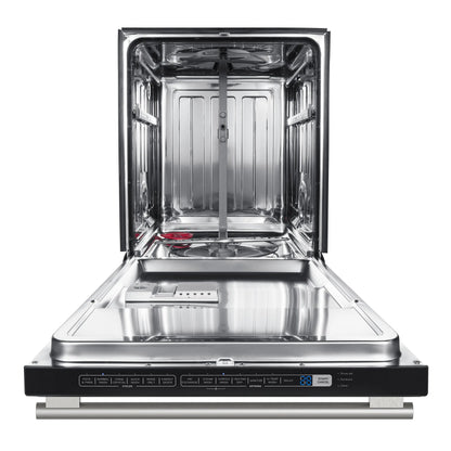 Forno Pozzo 24-Inch Built-In Tall Tub Top Control Dishwasher, White, 49 dBA, ENERGY STAR Certified FORNO