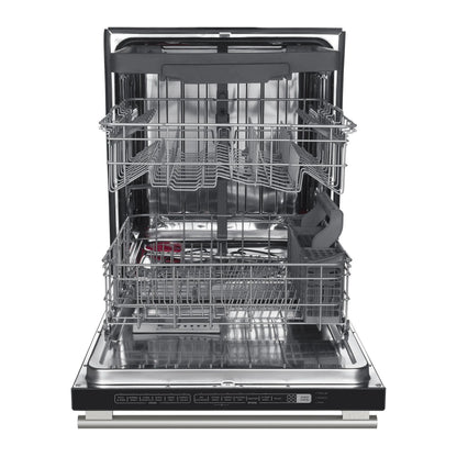 Forno Pozzo 24-Inch Built-In Tall Tub Top Control Dishwasher, White, 49 dBA, ENERGY STAR Certified FORNO