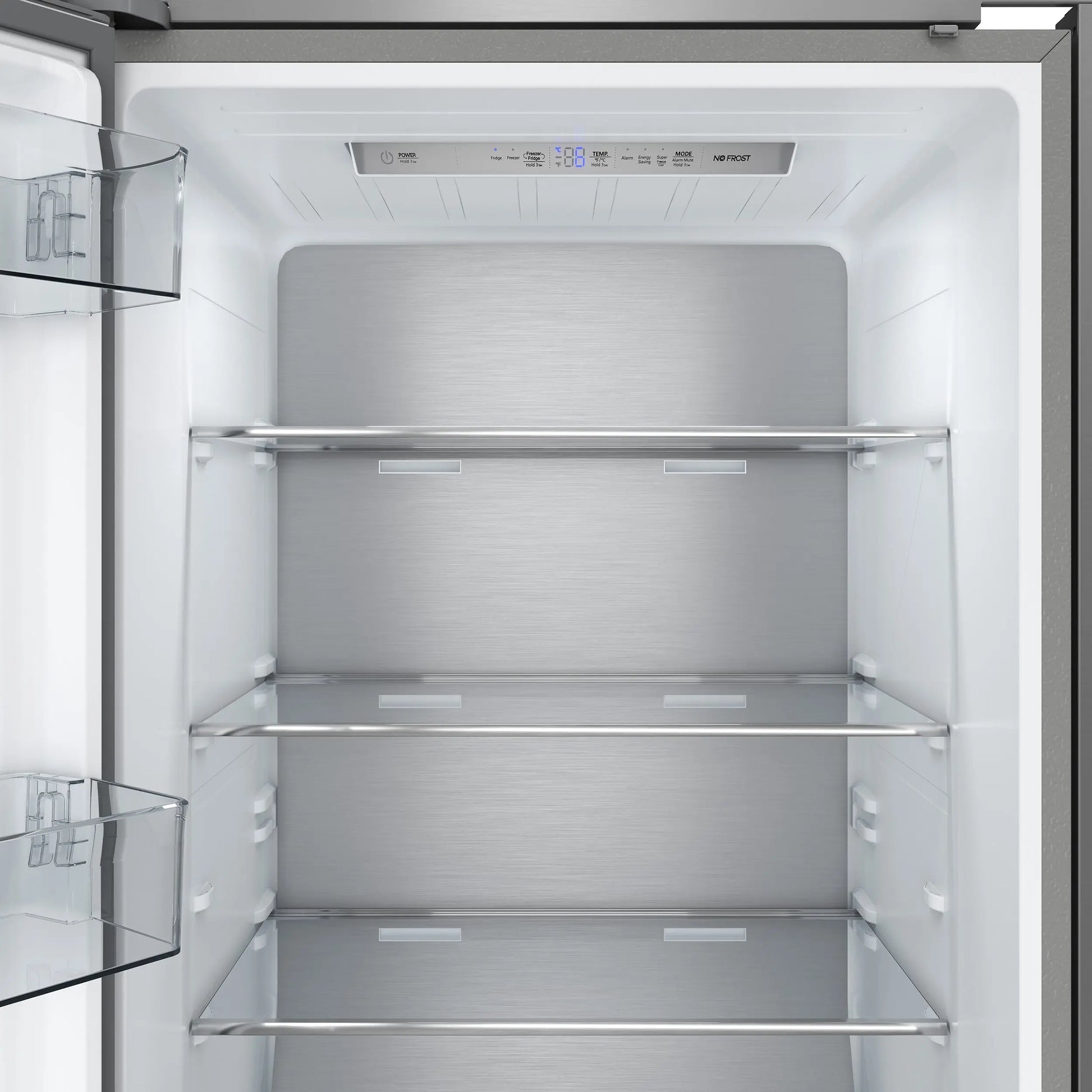 Forno Maderno 28" Built-In Convertible Refrigerator, 13.6 cu.ft. Left Swing with Decorative Grill - 32" Wide FORNO
