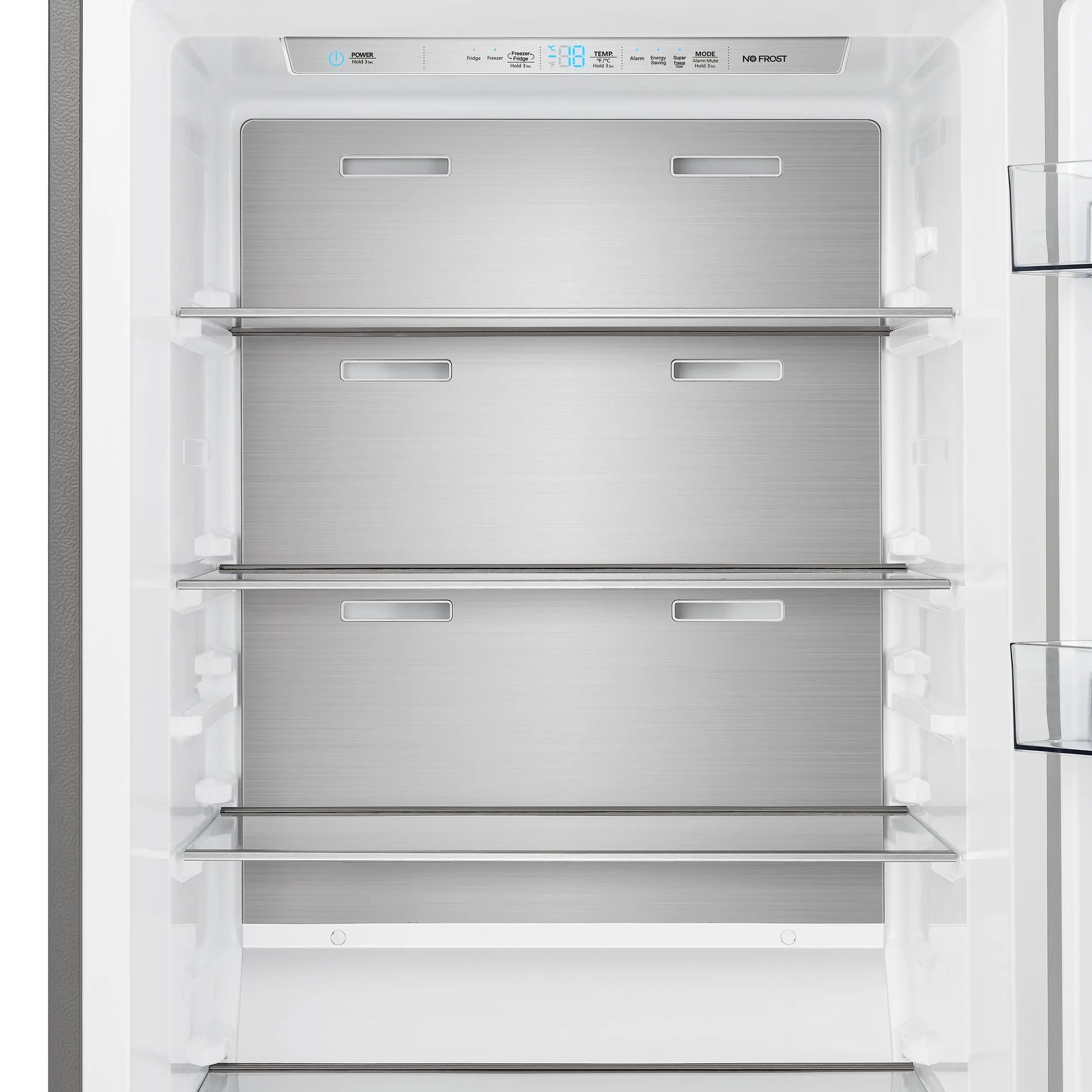 Forno Maderno 28-Inch Built-In Convertible Refrigerator, 13.6 cu.ft, Right Swing, Decorative Grill, ENERGY STAR Certified FORNO