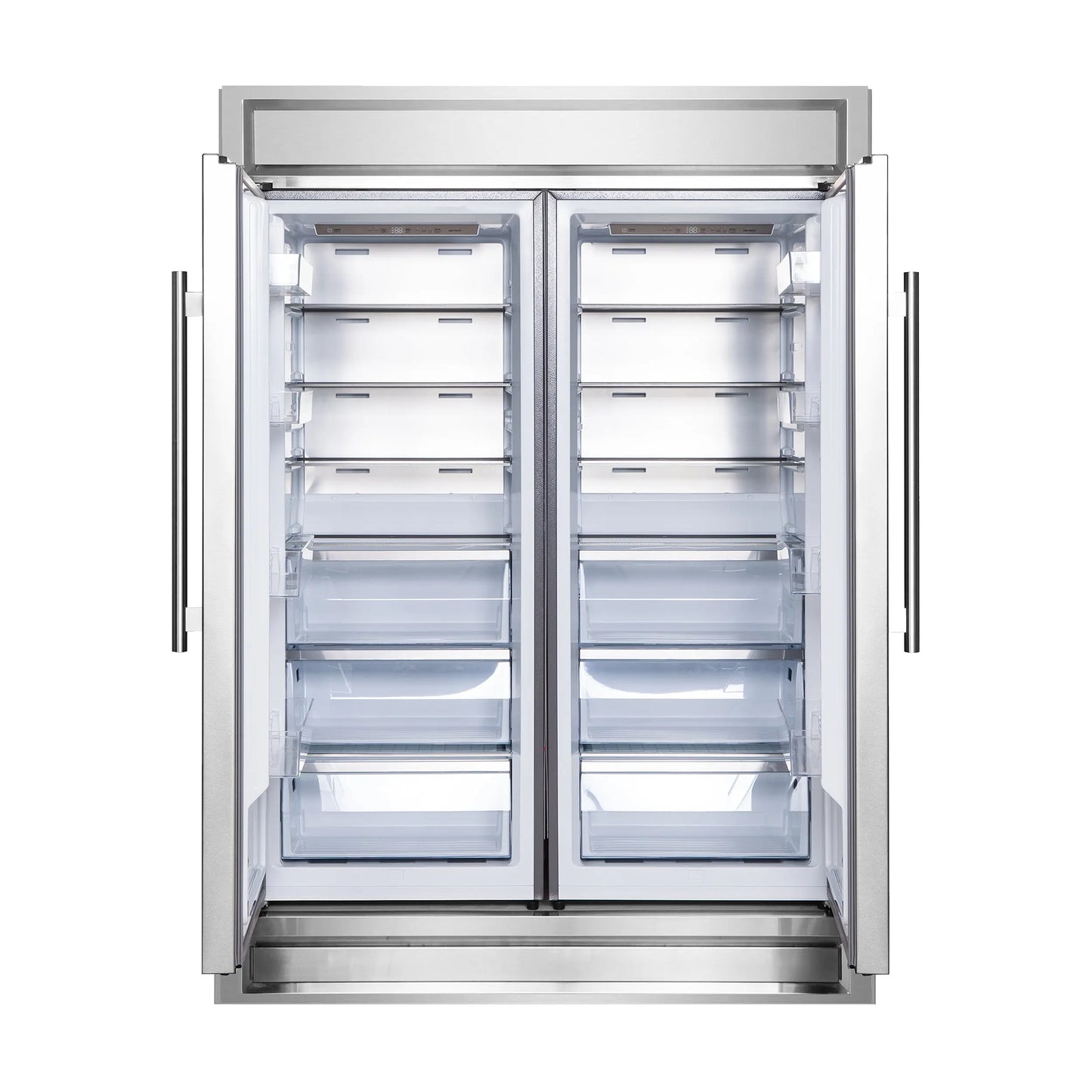 FORNO Premium 2-Piece Kitchen Bundle - Galiano 48" Stainless Steel Dual Fuel Range, Forno Maderno 2-28 " Wide Units with Decorative Trim - FBDL-017-03CAUS Forno vendors US