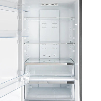 Forno Guardia 46.8-Inch Double Bottom Freezer Refrigerators, Total Capacity 21.6 cu.ft, ENERGY STAR Certified FORNO