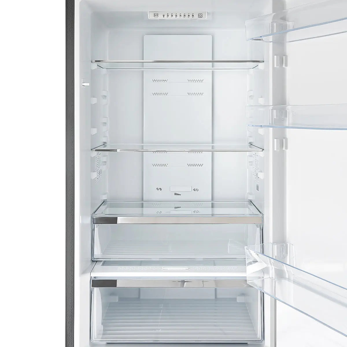 Forno Guardia 46.8-Inch Double Bottom Freezer Refrigerators, Total Capacity 21.6 cu.ft, ENERGY STAR Certified FORNO