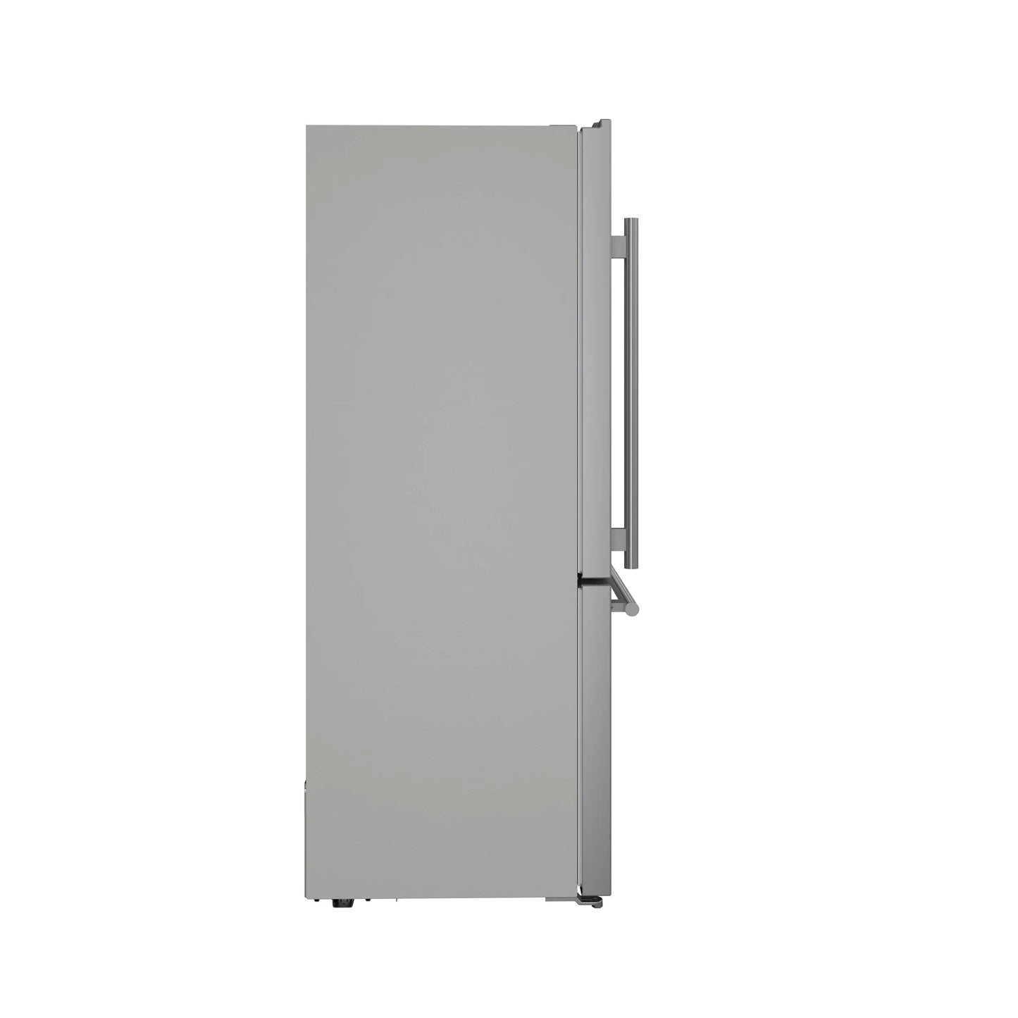 Forno Milano Espresso 31-Inch Bottom Freezer Refrigerator, Stainless Steel, 17.2 cu.ft Capacity, Right Swing Door, Energy Efficient FORNO