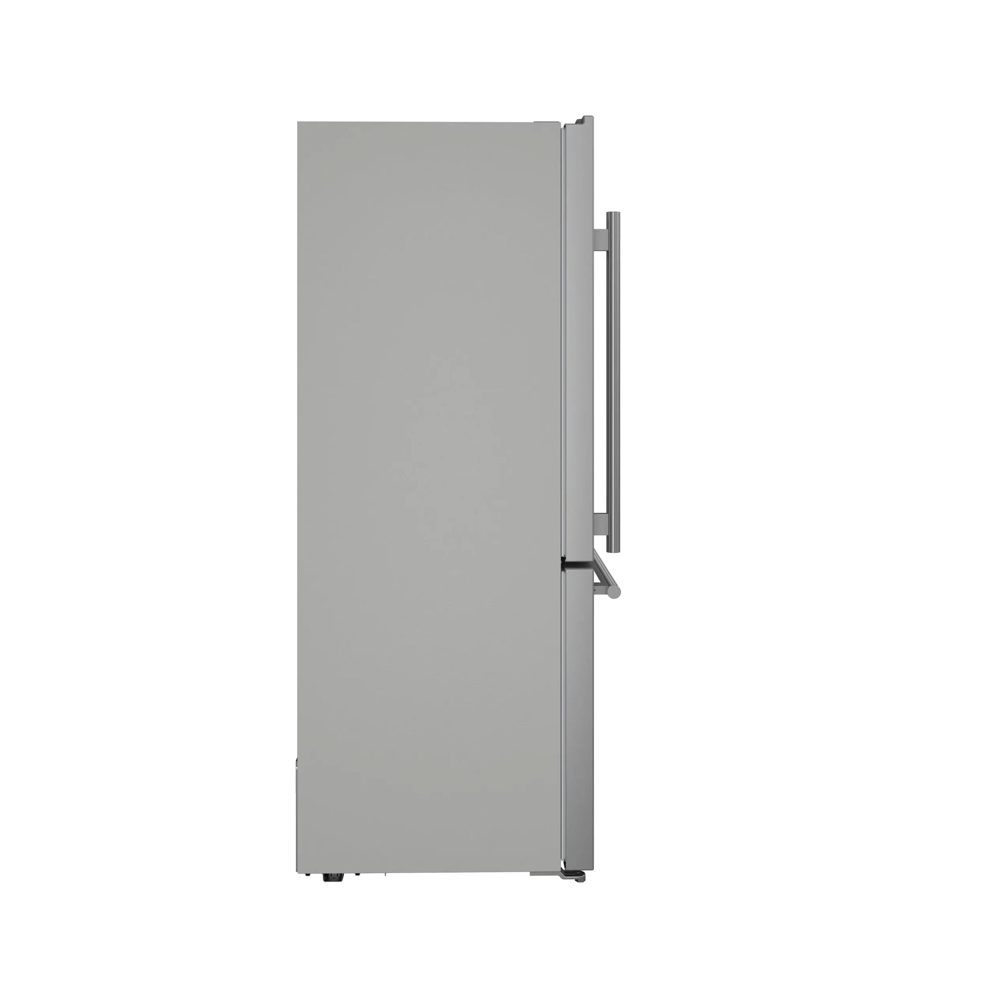 Forno Milano Espresso 31-Inch Bottom Freezer Refrigerator, Stainless Steel, 17.2 cu.ft Capacity, Right Swing Door, Energy Efficient FORNO