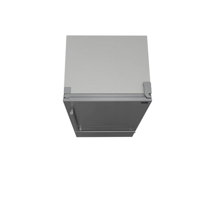 Forno Milano Espresso 31-Inch Bottom Freezer Refrigerator, Stainless Steel, 17.2 cu.ft Capacity, Right Swing Door, Energy Efficient FORNO