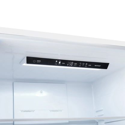 Forno Milano Espresso 31-Inch Bottom Freezer Refrigerator, White, 17.2 cu.ft Capacity, Energy Efficient FORNO