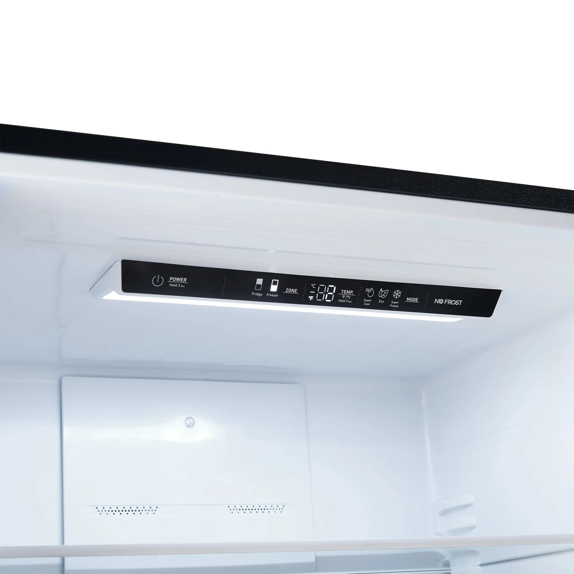 Forno Milano 2-Piece 62-Inch Freestanding Dual Bottom Freezer Refrigerator in Black – 34.4 cu.ft, Touch Control, Ice Maker FORNO