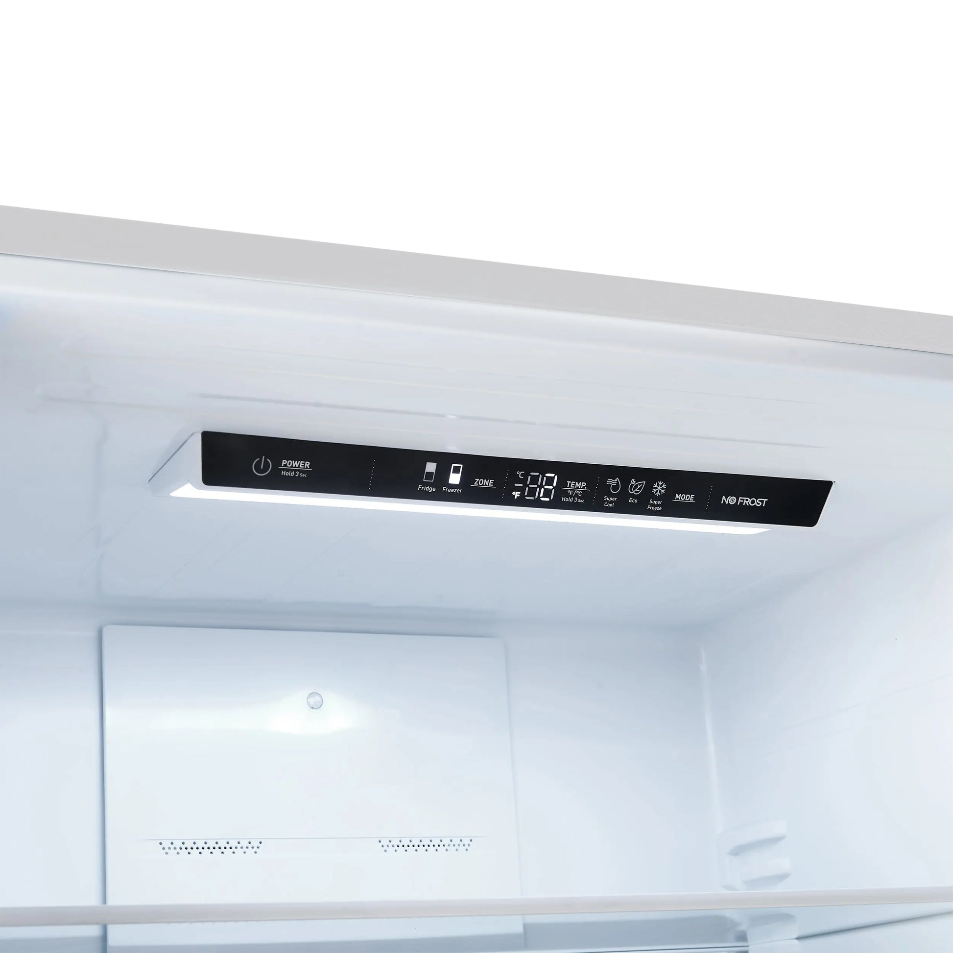 Forno Milano Espresso 31-Inch Stainless Steel Bottom Freezer Refrigerator, 17.2 cu.ft., Built-In Ice Maker, ENERGY STAR FORNO