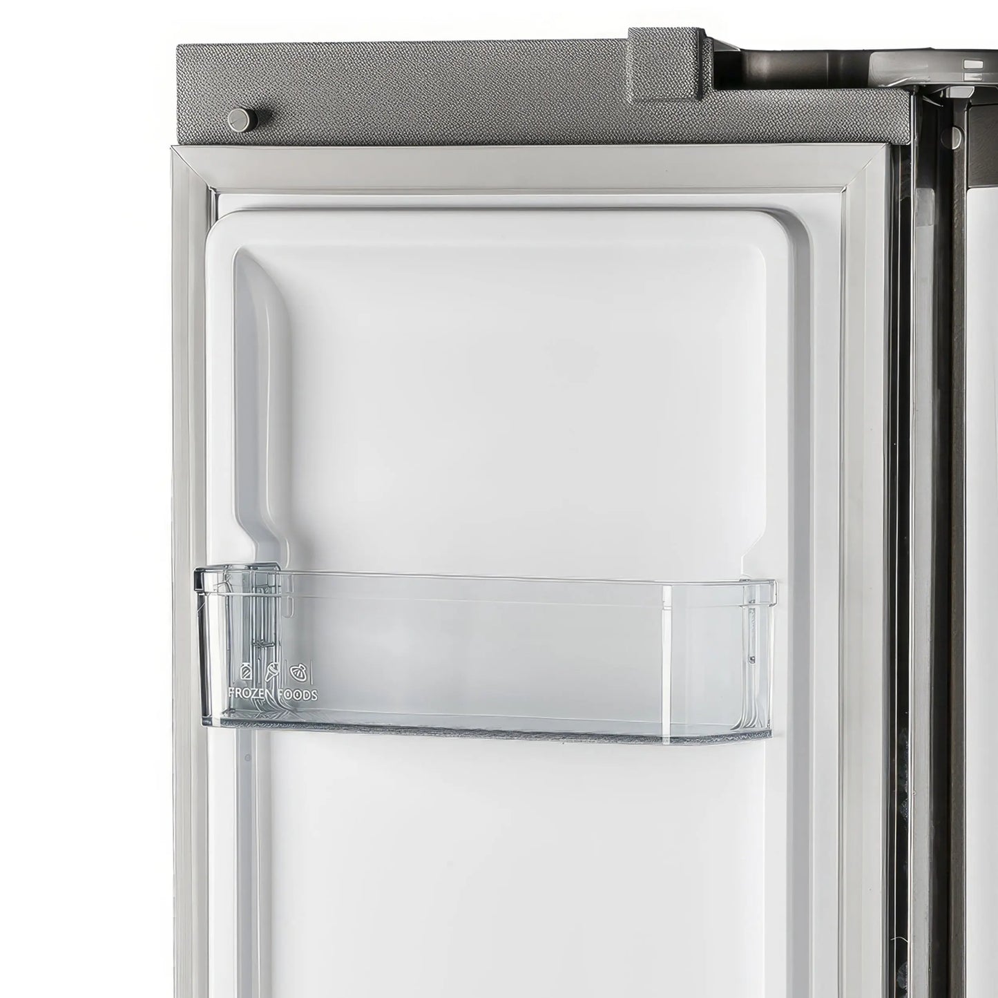 Forno Salerno 37-Inch Built-In Stainless Steel Refrigerator, 15.6 cu.ft, Modern Decorative Grill, ENERGY STAR Certified FORNO