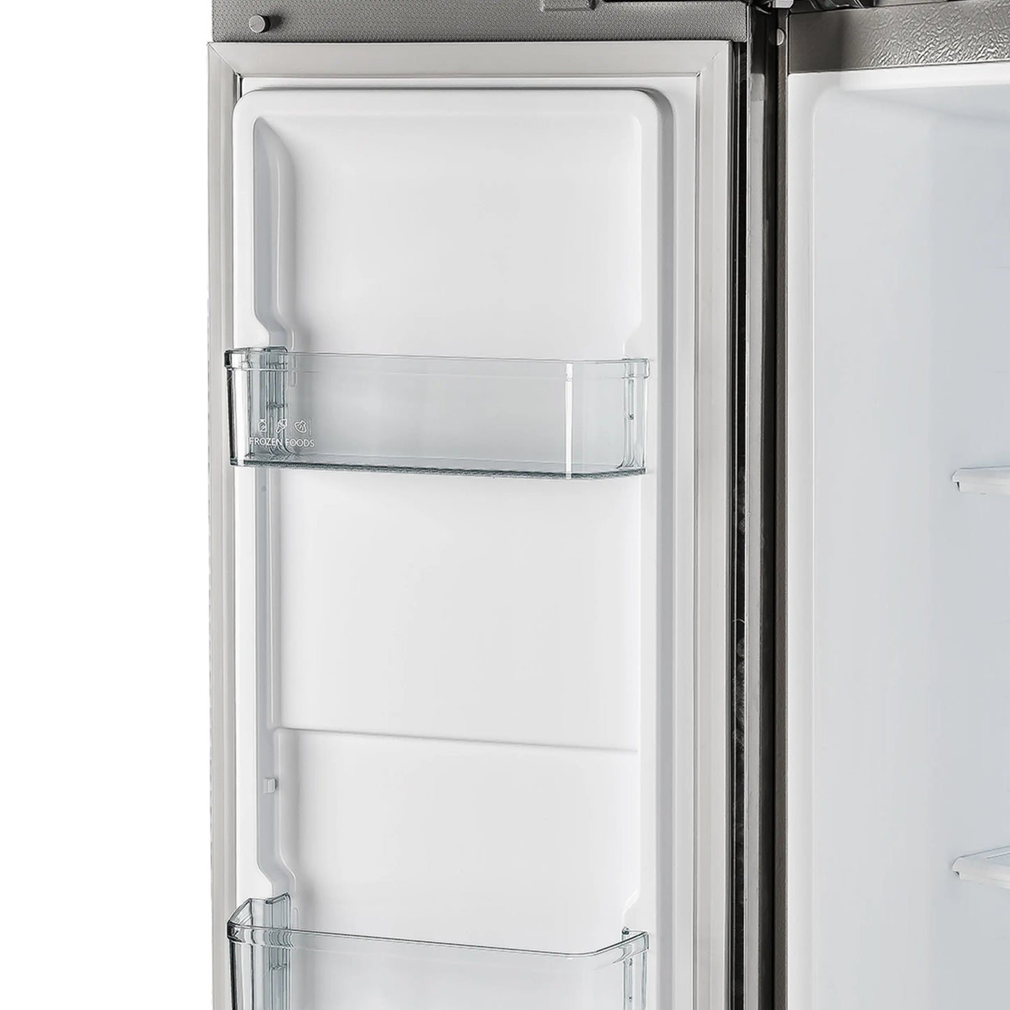 Forno Salerno 37-Inch Built-In Stainless Steel Refrigerator, 15.6 cu.ft, Decorative Grill, ENERGY STAR Certified FORNO