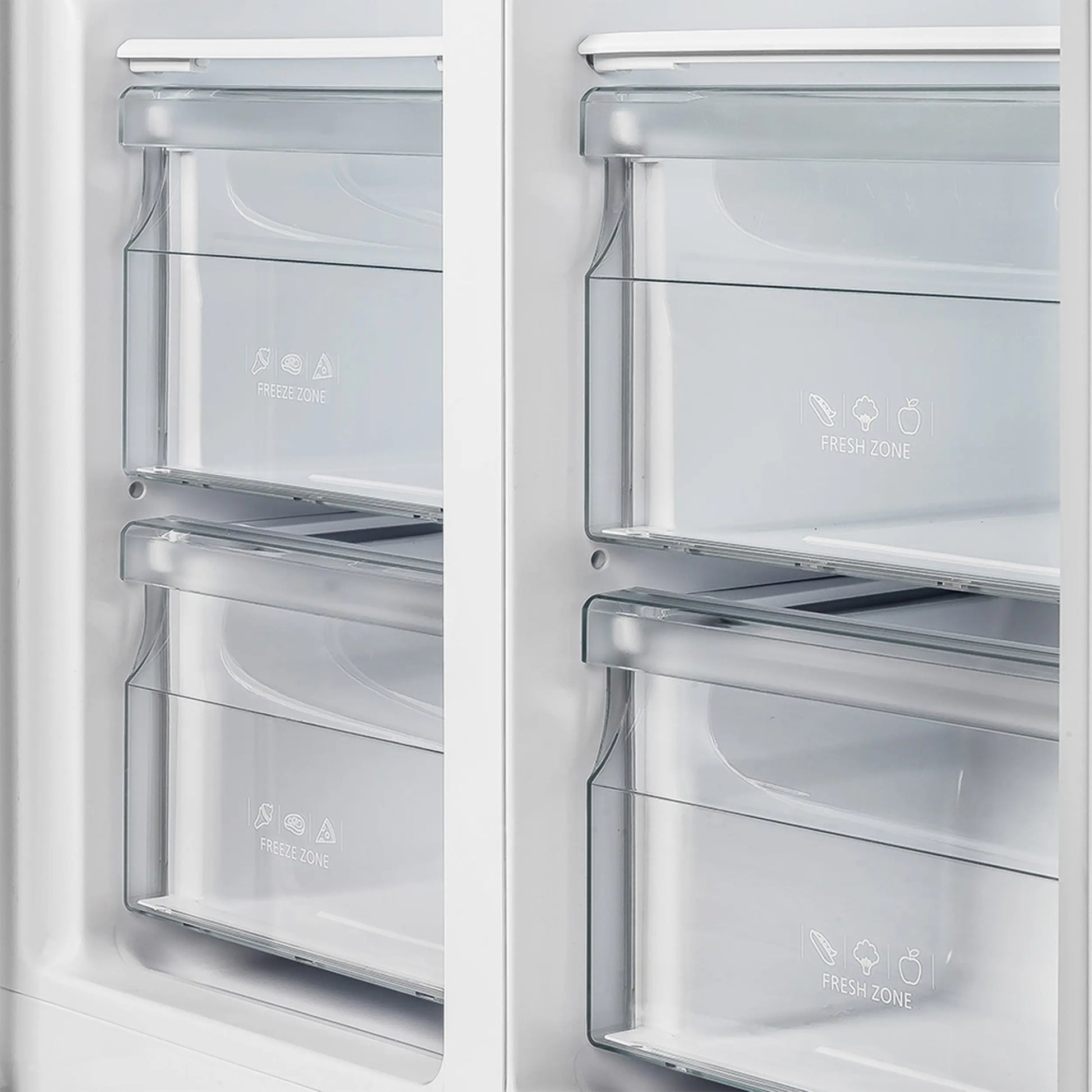 Forno Salerno 37-Inch Built-In Stainless Steel Refrigerator, 15.6 cu.ft, Decorative Grill, ENERGY STAR Certified FORNO