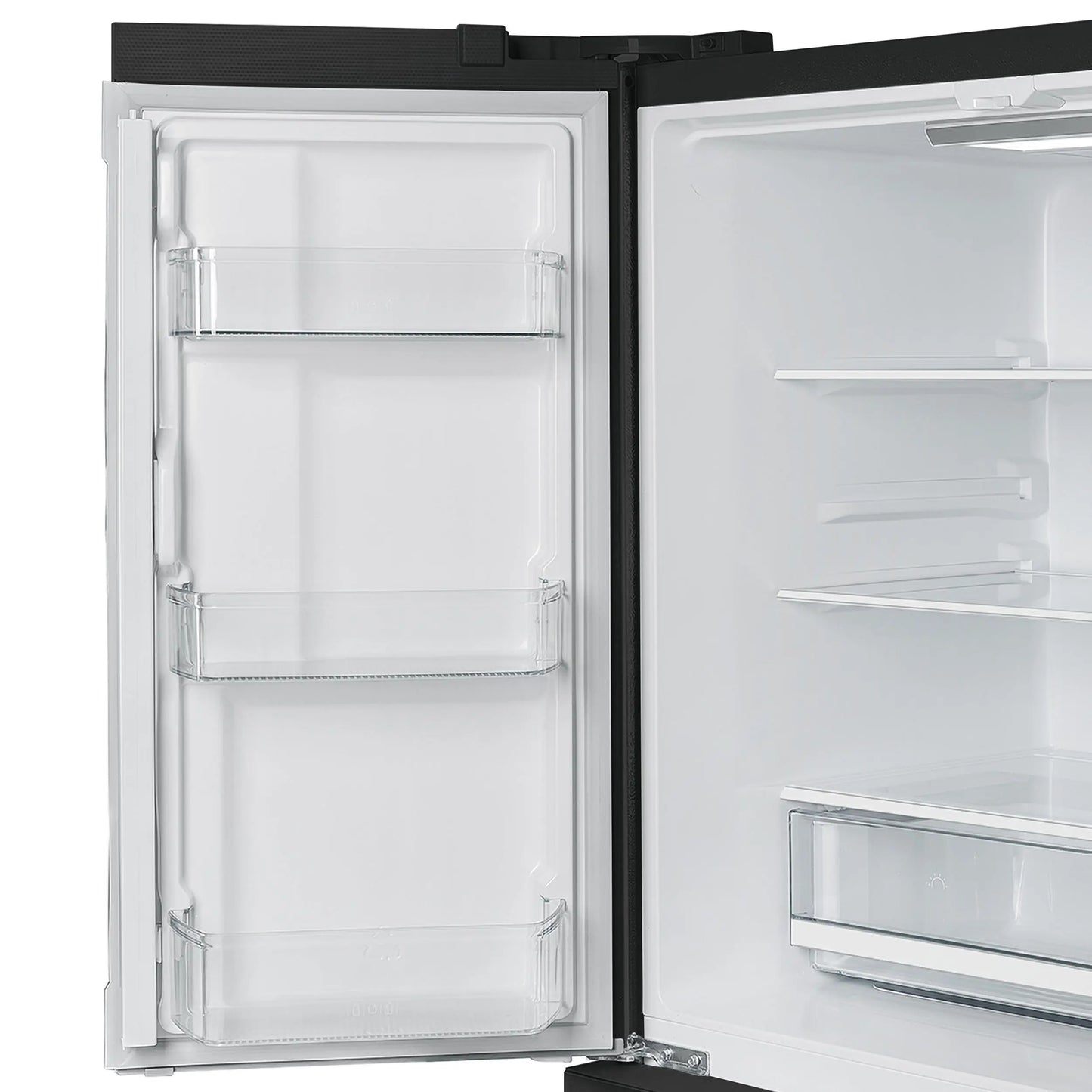 Forno Moena Espresso 36-Inch Black French Door Refrigerator, 19.2 Cu. Ft., Frost-Free, Automatic Ice Maker, ENERGY STAR Certified FORNO
