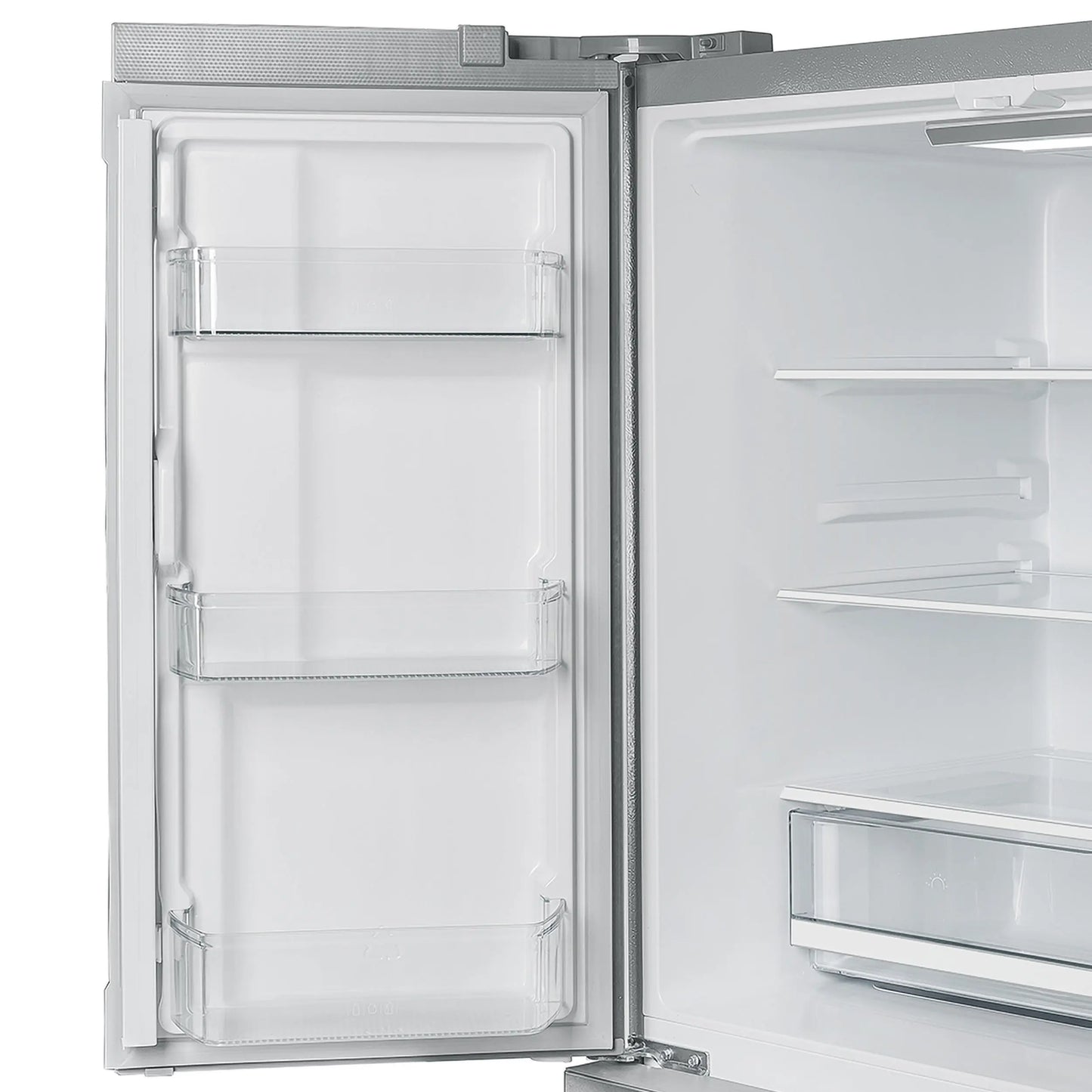 Forno Moena 40-Inch French Door Refrigerator, Stainless Steel, 19.2 cu.ft, Decorative Grill, ENERGY STAR Certified FORNO