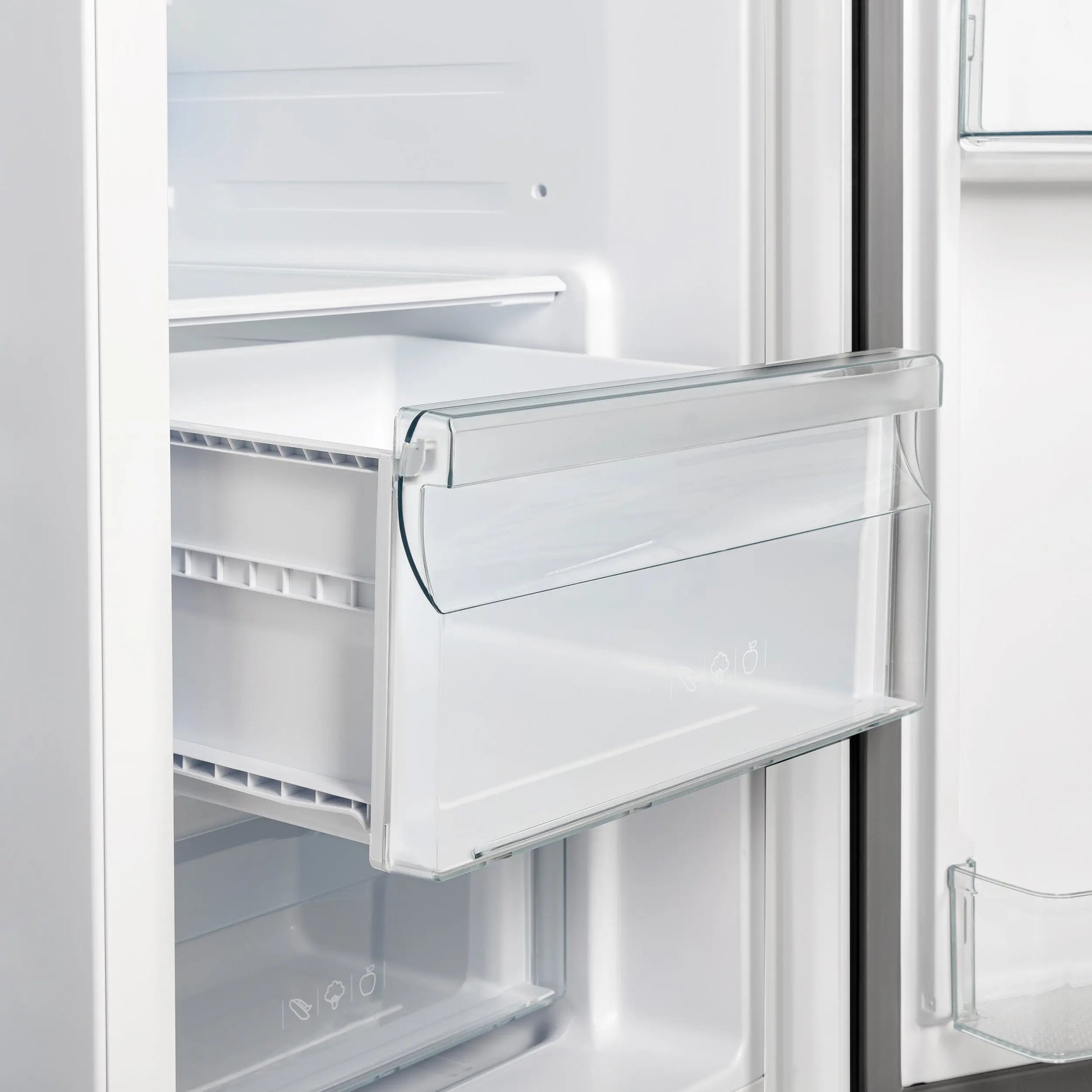 Forno Salerno Espresso 36-Inch White Side-by-Side Refrigerator, 20 Cu. Ft., Frost-Free, Ice & Water Dispenser, ENERGY STAR Certified FORNO