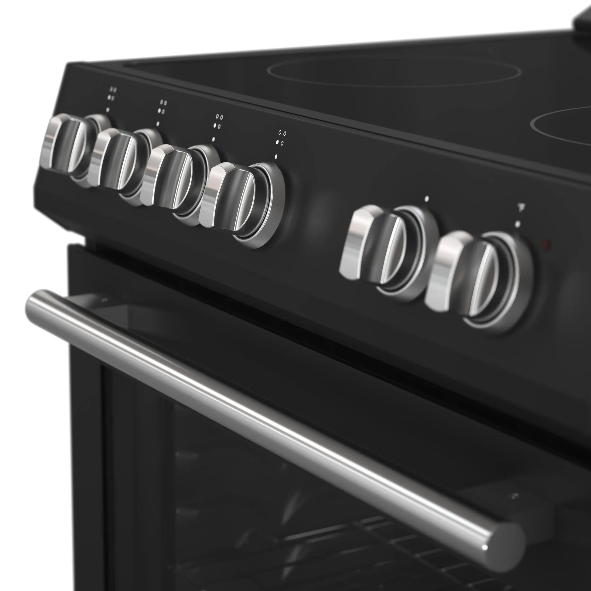Forno Leonardo Espresso 30-Inch Black Electric Range, True Convection, Energy Efficient FORNO