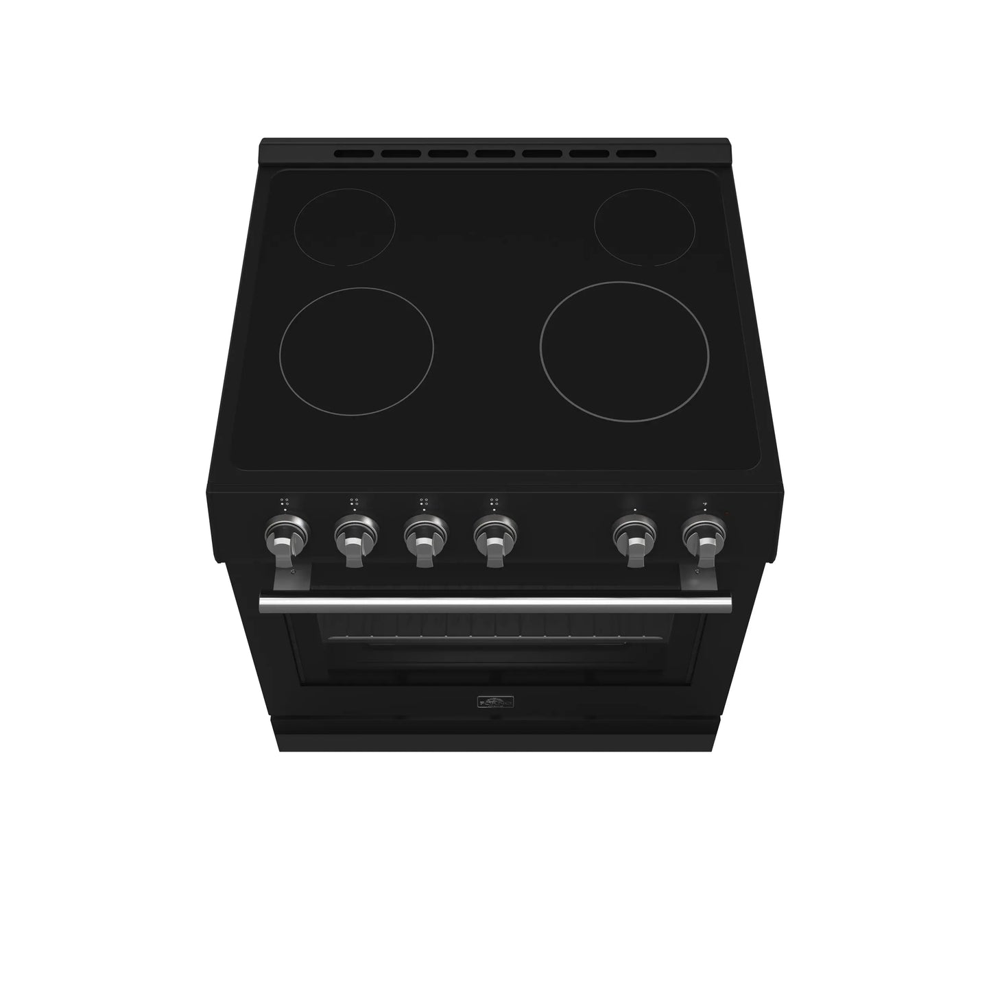 Forno Leonardo Espresso 30-Inch Black Electric Range, True Convection, Energy Efficient FORNO