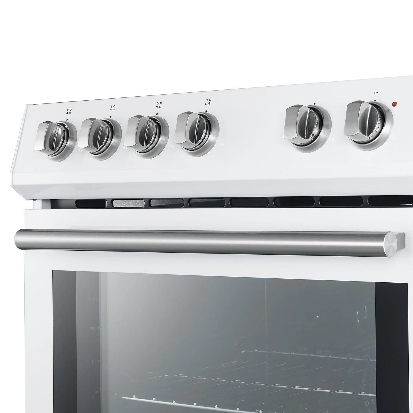 Forno Leonardo Espresso 30-Inch White Electric Range, True Convection, Energy Efficient FORNO