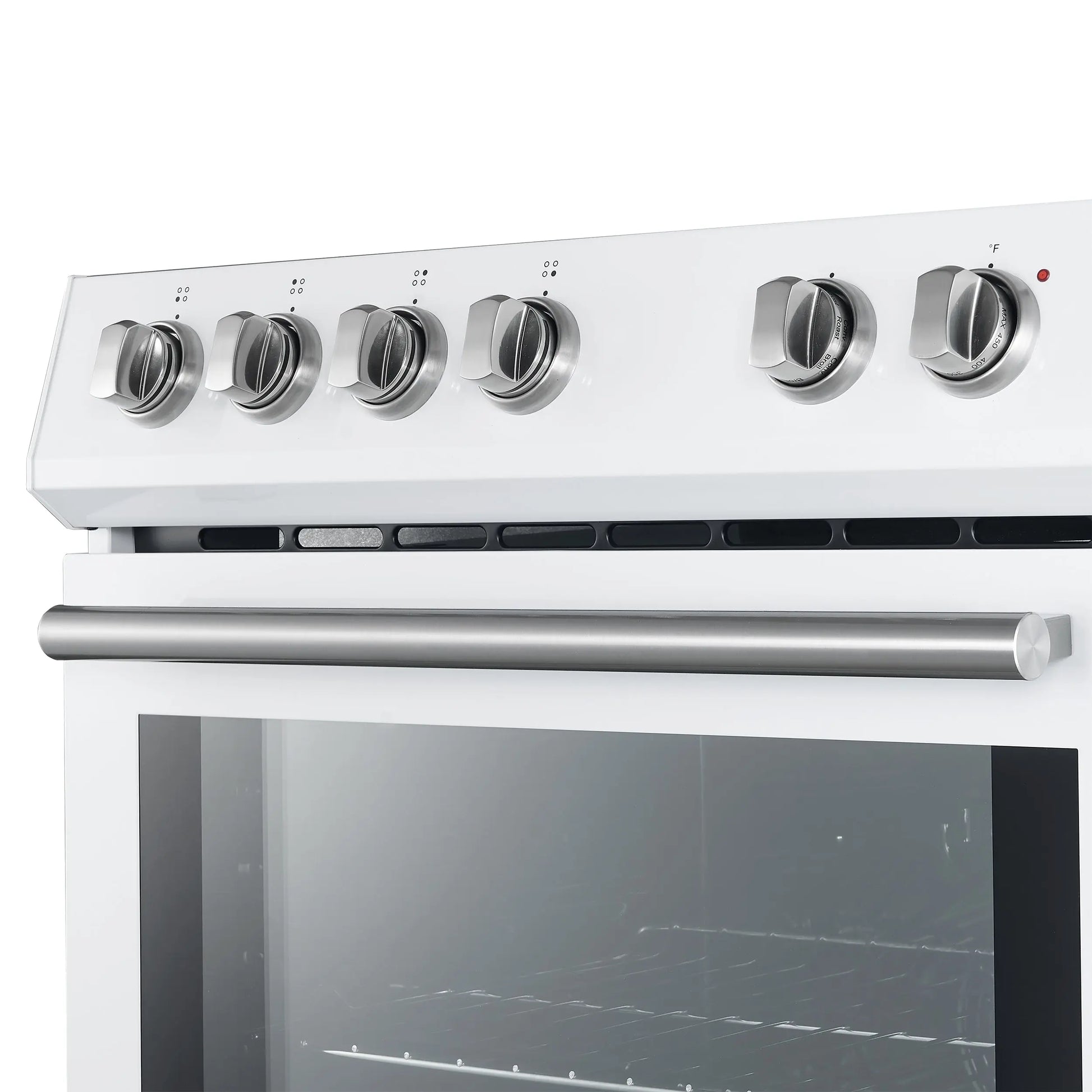 Forno Leonardo Espresso 30-Inch White Electric Range, True Convection, Energy Efficient FORNO