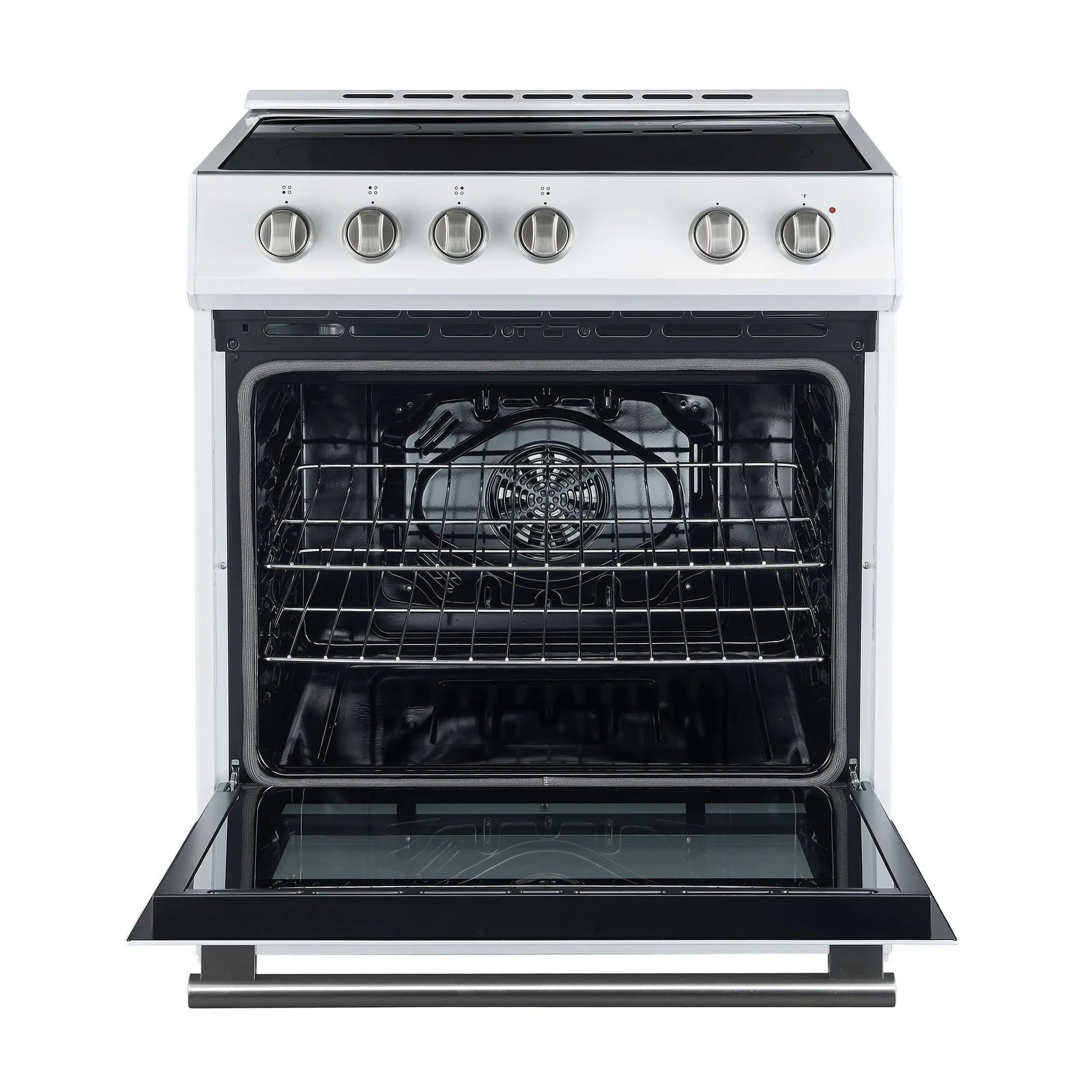 Forno Leonardo Espresso 30-Inch White Electric Range, True Convection, Energy Efficient FORNO