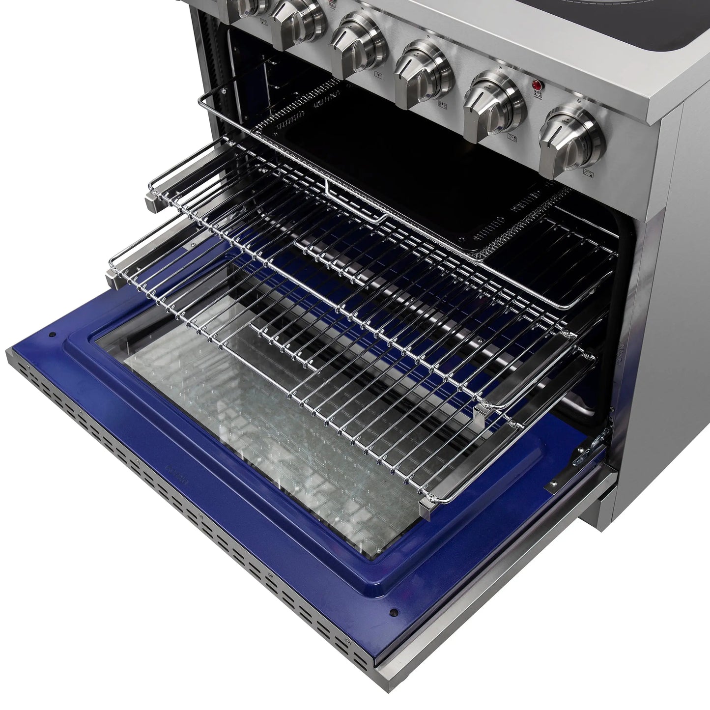 Forno Massimo 36-Inch Freestanding Chef Door Electric Range, True Convection Oven FORNO