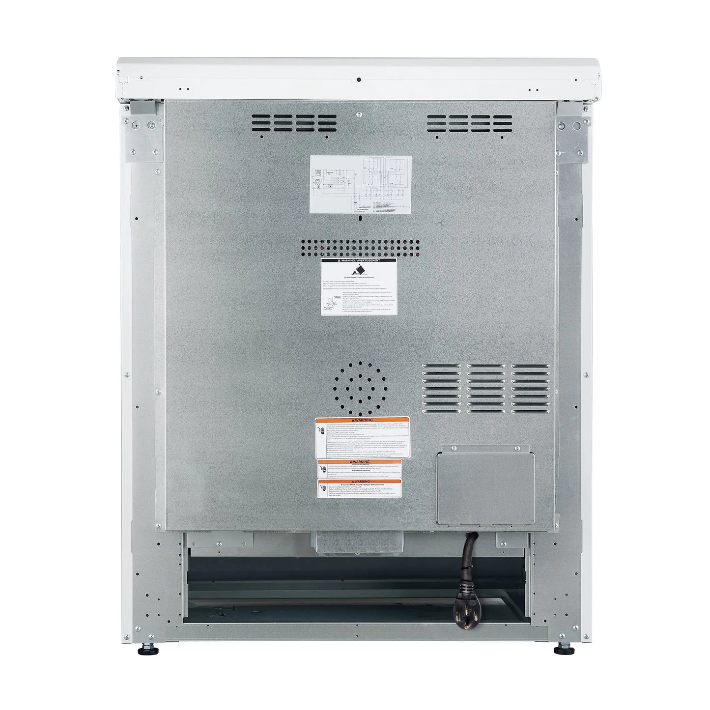 Forno Leonardo Espresso 30-Inch White Electric Range, True Convection, Energy Efficient FORNO