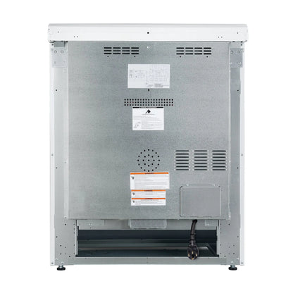 Forno Leonardo Espresso 30-Inch White Electric Range, True Convection, Energy Efficient FORNO