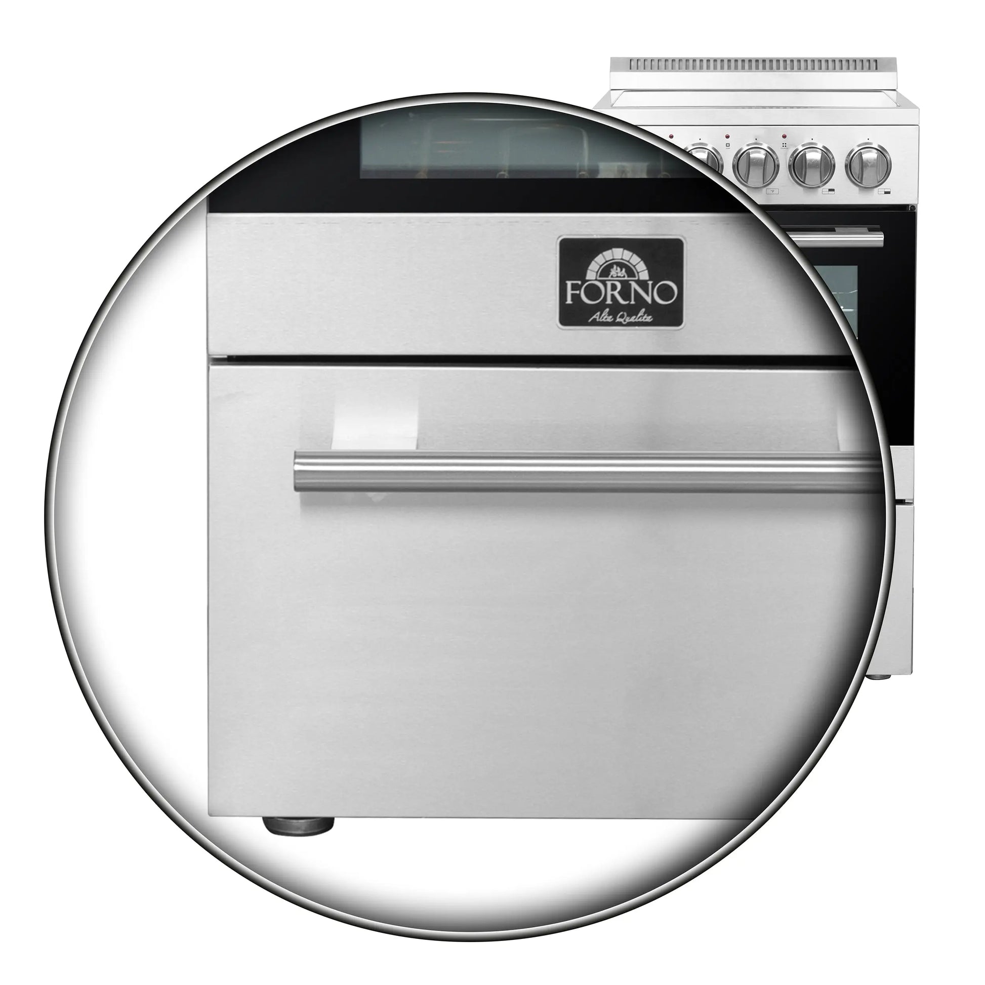 Forno Pallerano 20 Inch Freestanding Electric Range, Compact Design FORNO