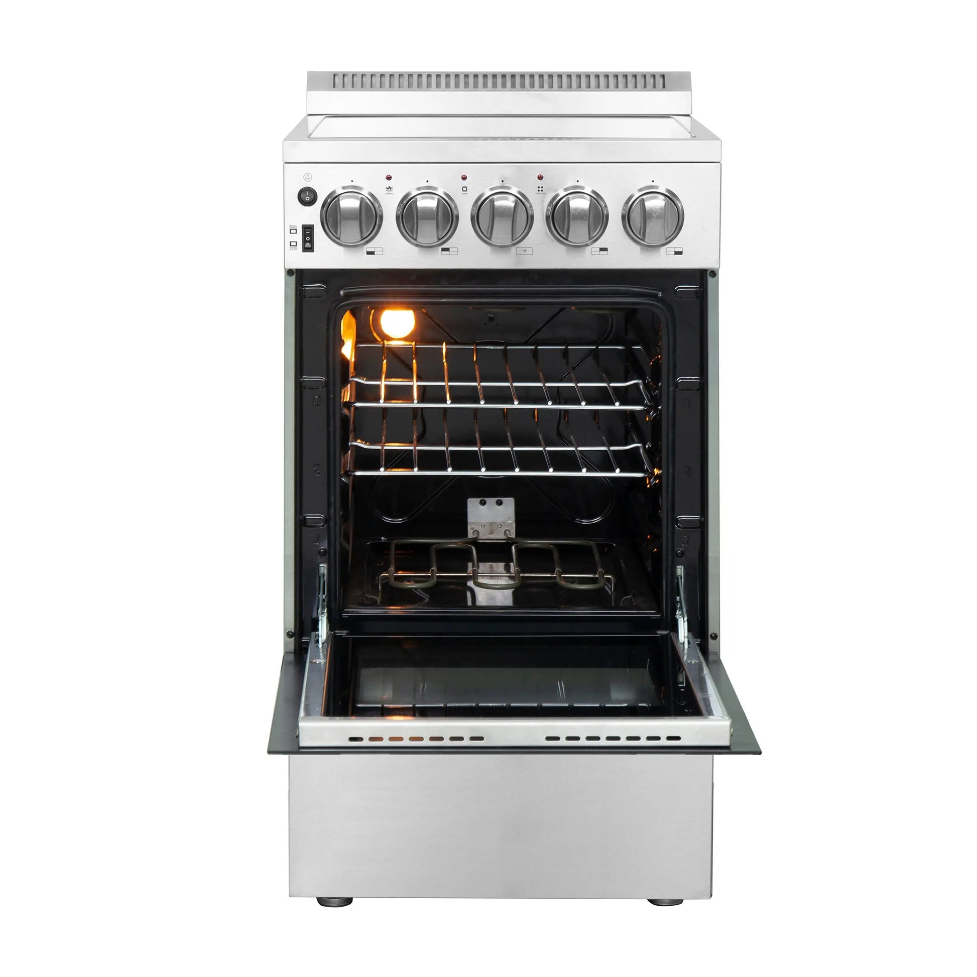 Forno Pallerano 20 Inch Freestanding Electric Range, Compact Design FORNO